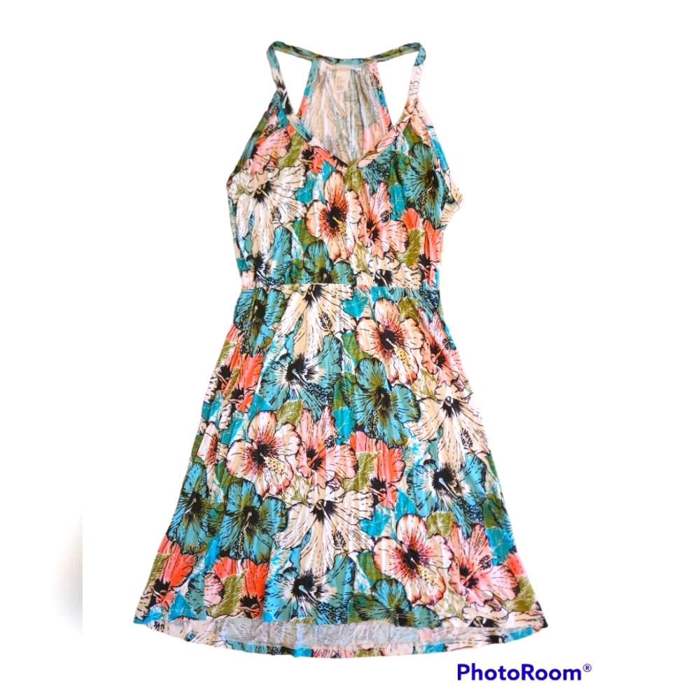 NWOT H&M Hibiscus Summer Dress